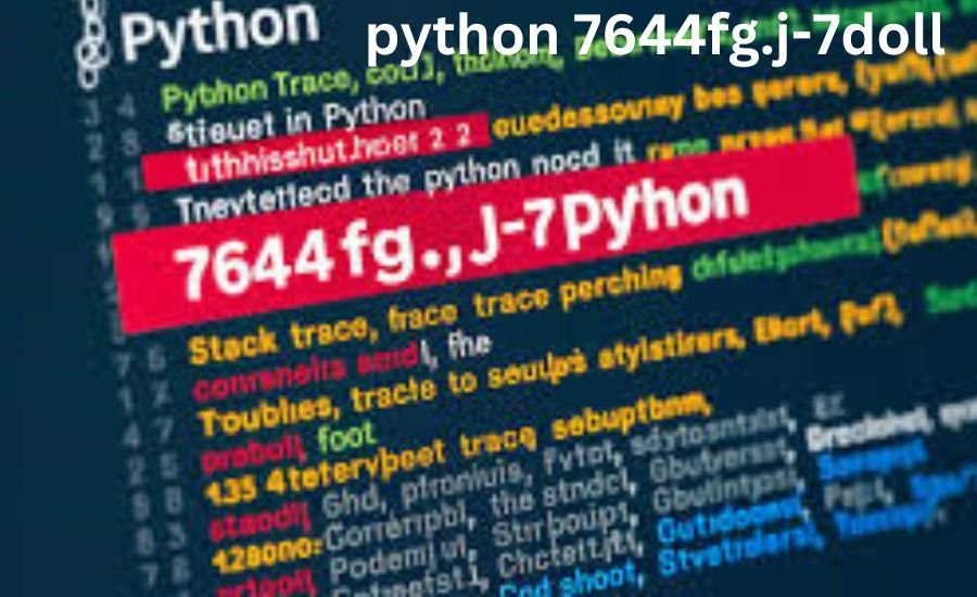 7644FG.J-7DOLL Python: A Comprehensive Guide